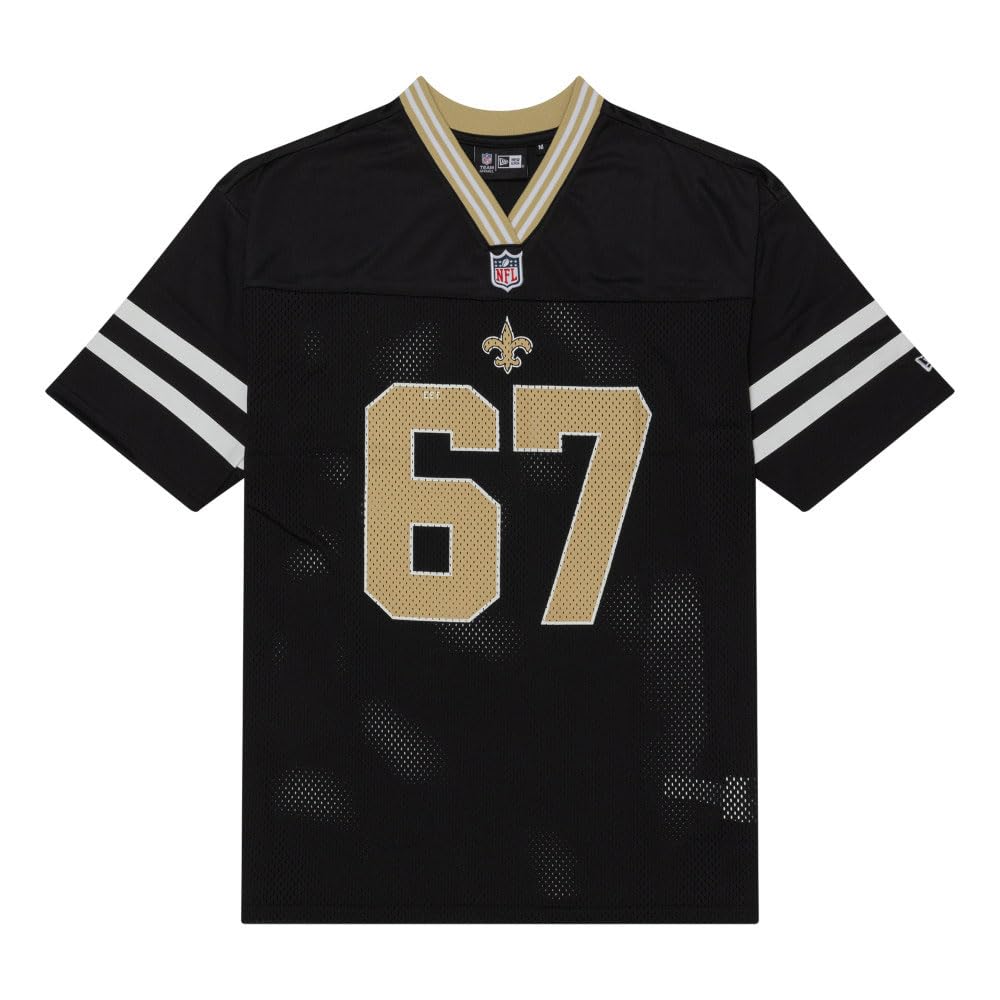 New Era Men's Noir Jersey New Orleans Saints Nos Nfl