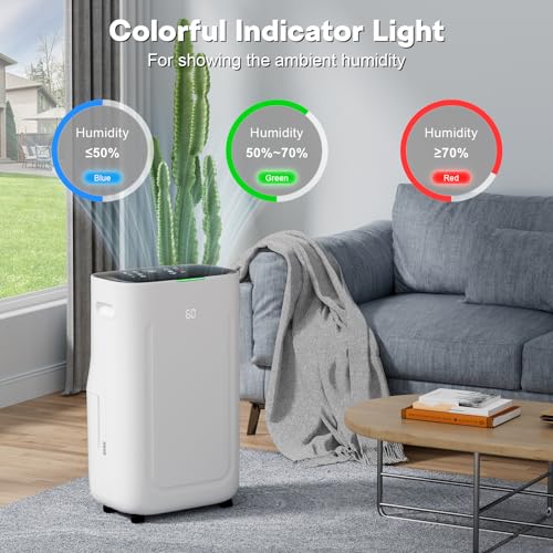 5000SqFt-Dehumidifier-for-Basement-with-Drain-Hose-50-80-pint-Dehumidifiers-for-Home-with-Large-171-Gal-Water-Tank-24H-Timer-4-Modes-Operation-Auto-Shut-off-Portable-for-Garage 5000SqFt Dehumidifier for Basement with Drain Hose 50 80 pint Dehumidifiers for Home with Large 171 Gal Water Tank 24H Timer 4 Modes Operation Auto Shut off Portable for Garage