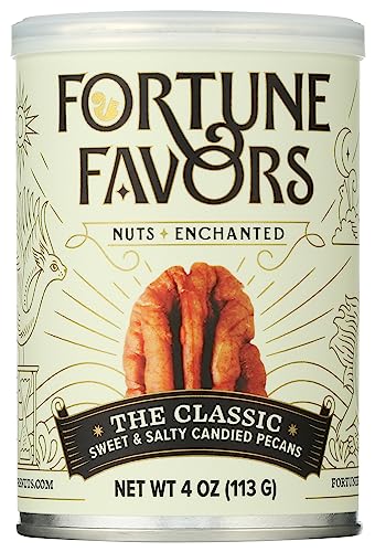 Fortune Favors Candied Pecans 4oz Classic