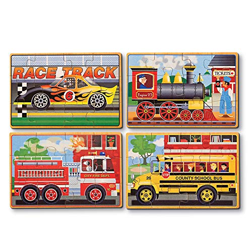 Melissa & Doug Vehicle Puzzles - Image 9