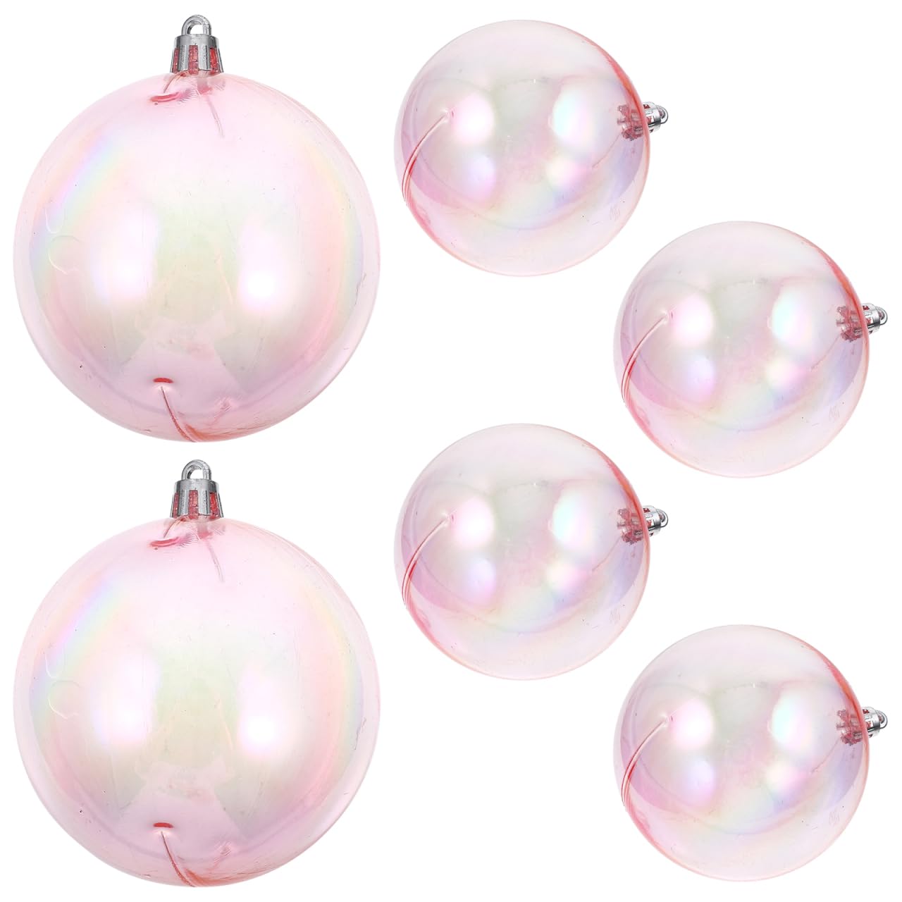 Amazon.co.jp: DECHOUS クリスマスボール オーナメント 8cm 6個セット