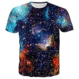 Photo Gallery syaimn t-shirt unisex a maniche corte con stampa 3d - - l Photo Gallery syaimn t-shirt unisex a maniche corte con stampa 3d - - l