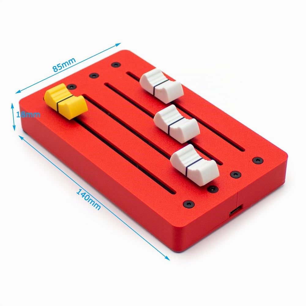 Toplionace Controller MIDI a 4 Canali, Controller CC, Fader