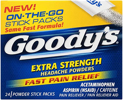 Goody S Ex Strngth Powder Size 24ct Goody'S Extra Strength Headache Powder 24ct