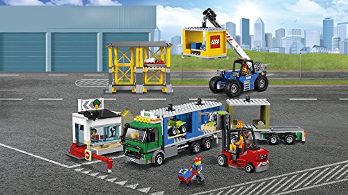 LEGO City 60169 - "Frachtterminal Konstruktionsspiel, bunt – Bild 6