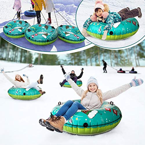 KIDCHEER Slittino da Neve, Slittino Gonfiabile da