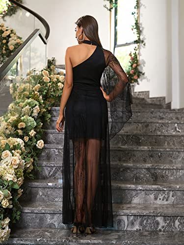 Angel-fashions Donne Asimmetrico Una Spalla