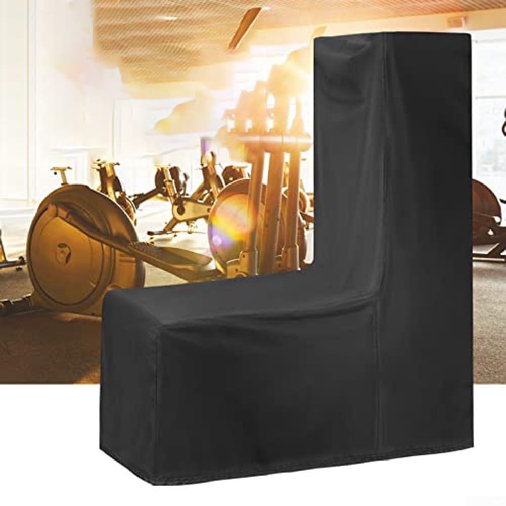 HpLive Ellipsentrainer Abdeckung Wasserdicht 420D Oxford Schutzhülle für Crosstrainer Fitnessgeräte, Schwarz(206 * 94 * 160cm)
