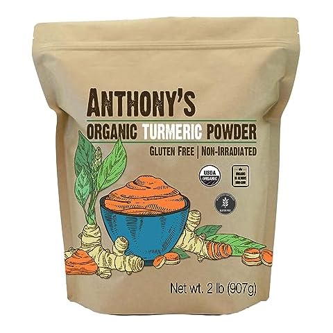 Anthony's Organic Turmeric Powder Cover