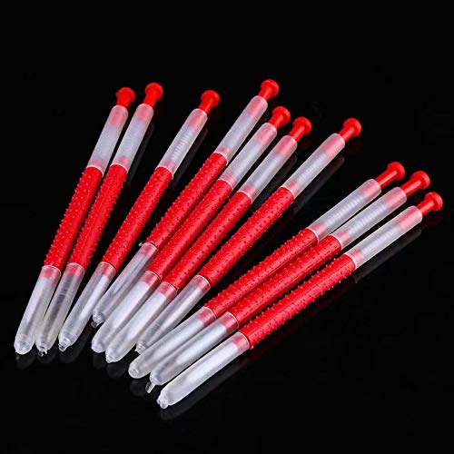 LINSUNG Bee Moving Retractable Type Honey Bee Larvae Needle Grafting Tools Grafting Needles 10 Pcs Bee Larva Transfer Needle red
