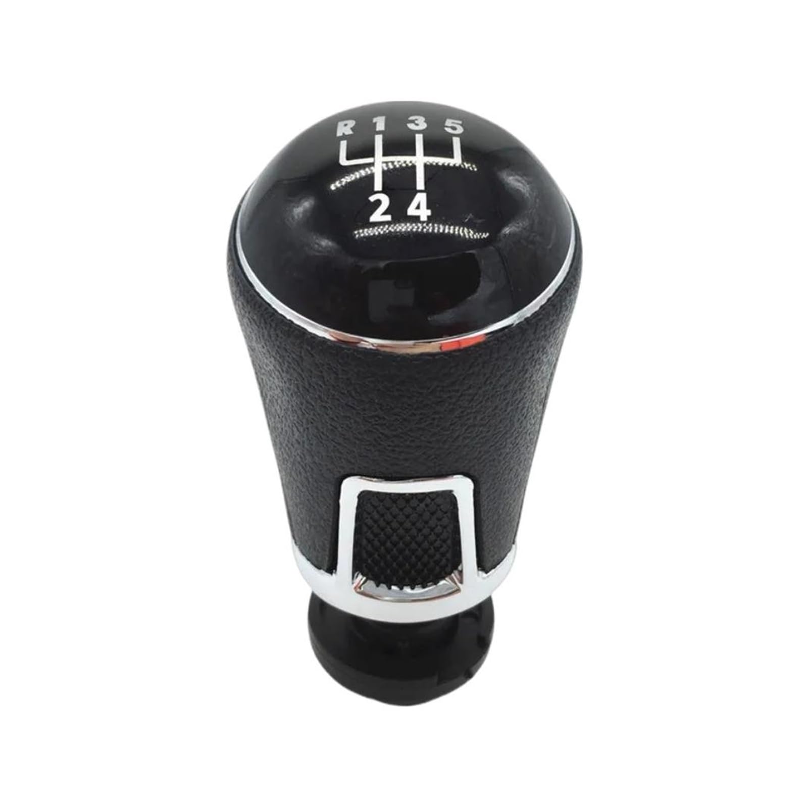 Mkgkacvcpt 5 Speed Gearknob For Vw Polo 6C 2015-2018 Sporty Shift Knob Pu Leather / Abs Plastic