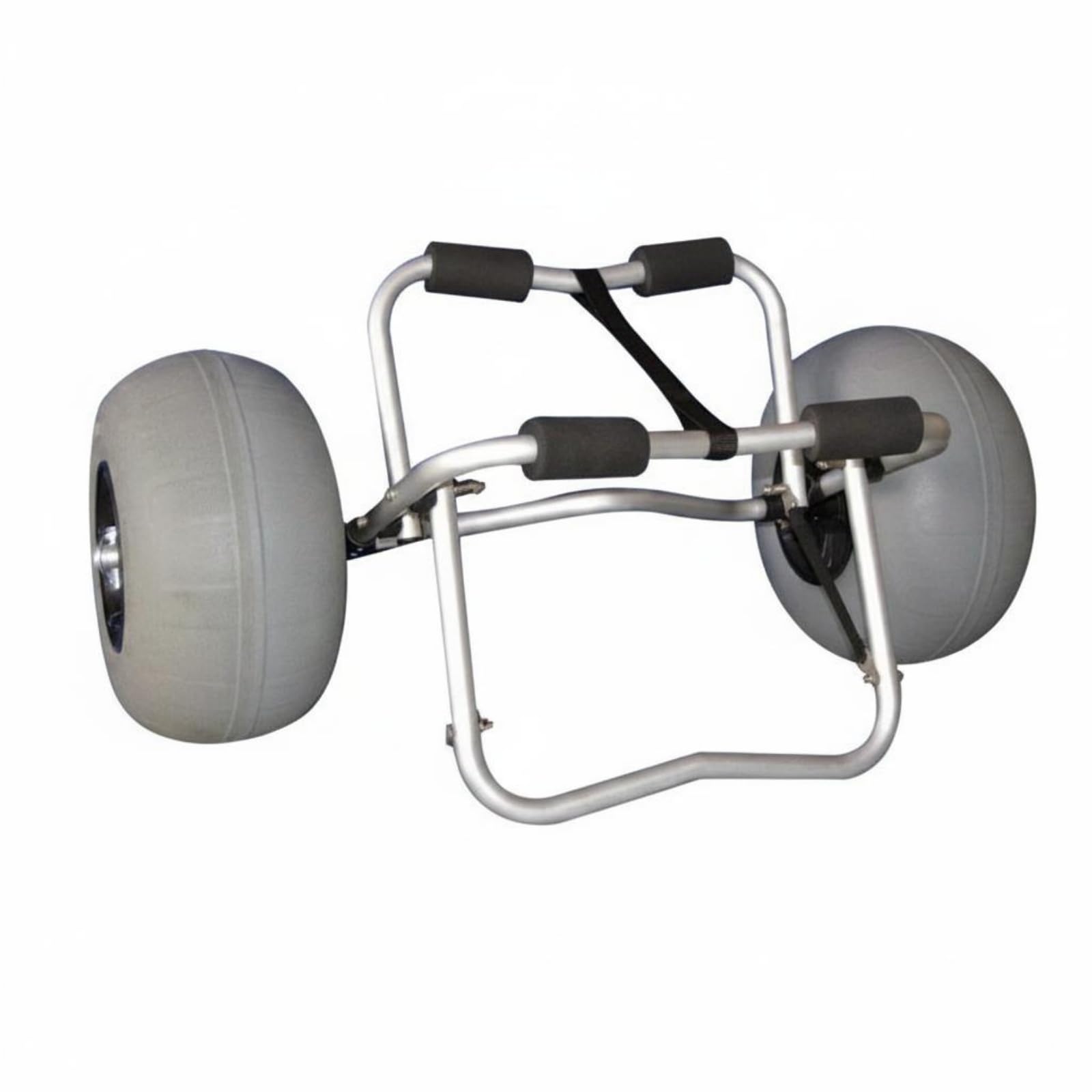 Carrello Kayak con Ruote Robusto Carrello Porta Canoa Struttura Robusta Attrezzatura Sportiva per Spiaggia, Mare, Molo, Y02011B, S