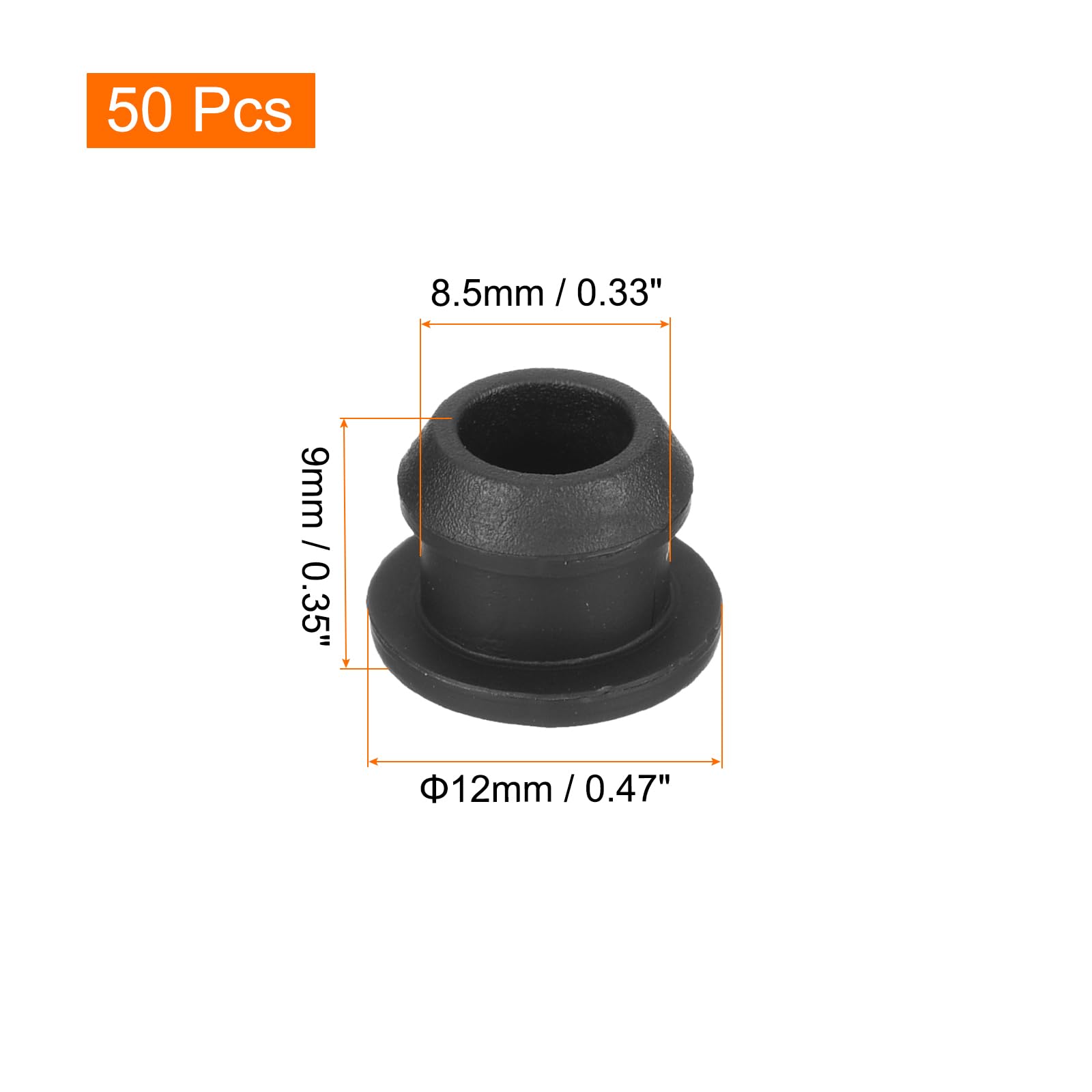 QUARKZMAN Silikon-Blindstopfen 8 Mm – Weiß, Einr Produktbild-Vorschau 2
