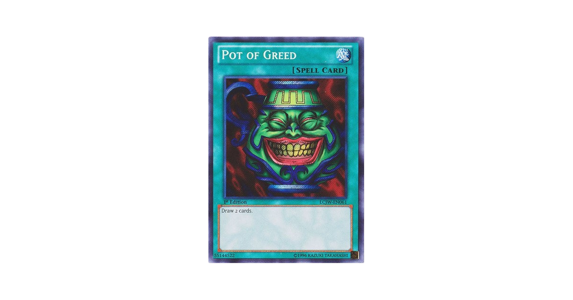 Pot of Greed 1st Edition 強欲な壺 レリーフ 遊戯王 強欲な壺 レリーフ 1st 英語 DPKB-EN029 R1 - メルカリ