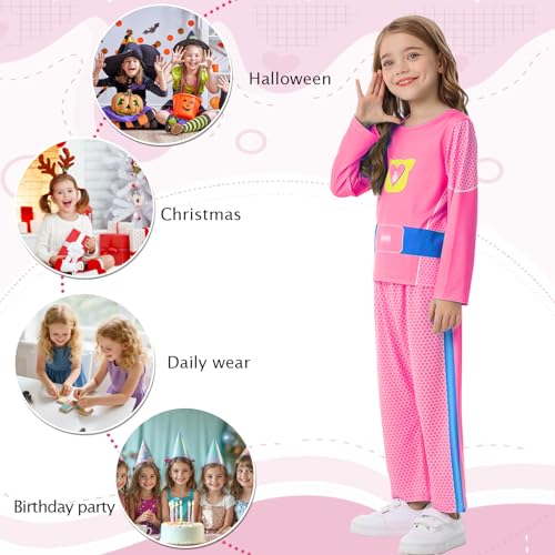 Disfraz para niñas Halloween Camiseta y pantalón miniatura 6