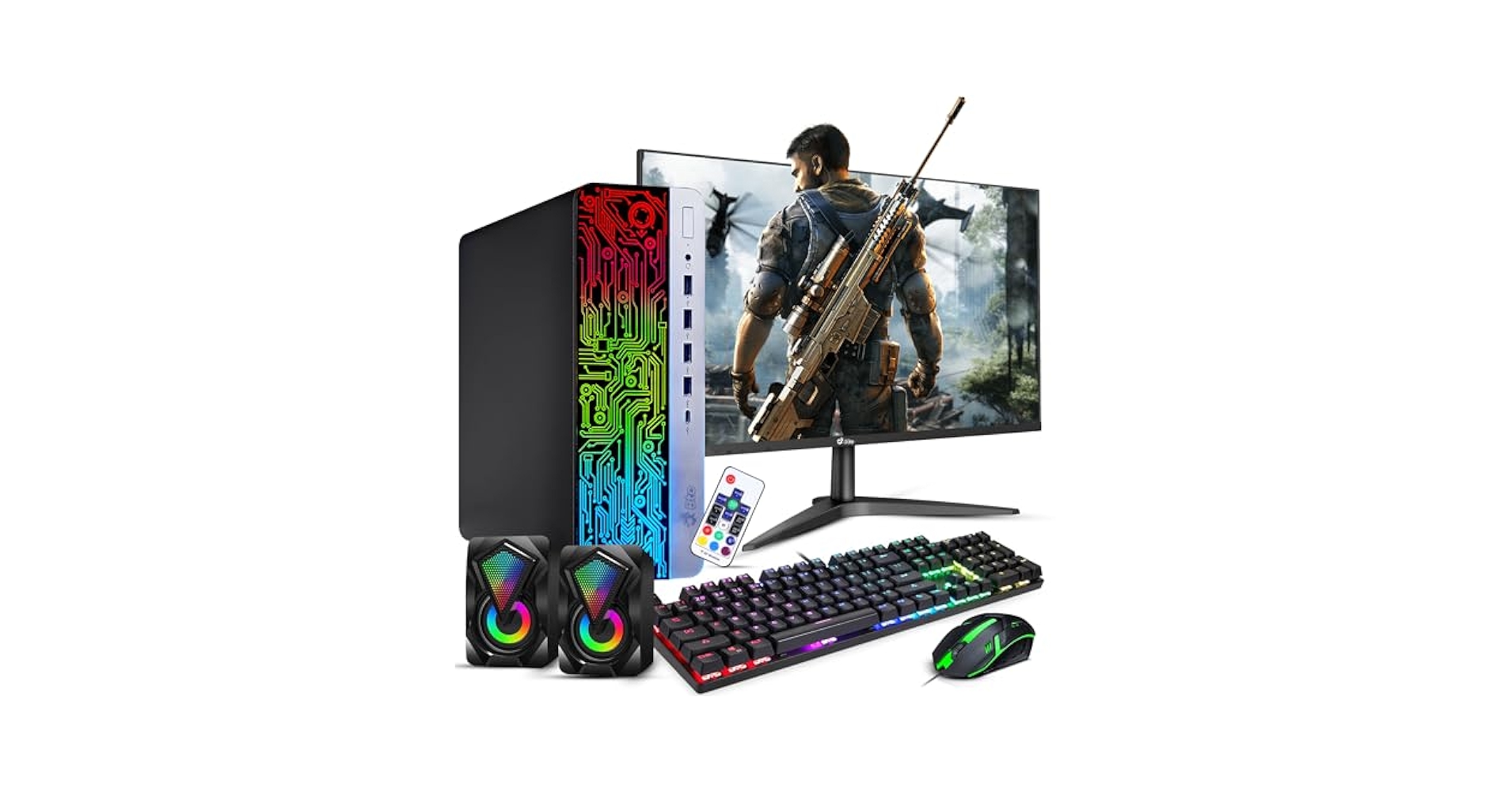 Amazon.com: BTO Windows 11 Pro Gaming Desktop PC HP G3 RGB