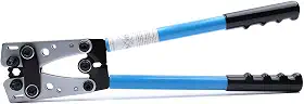 Alicate de Crimpar, Ferramenta de crimpagem para plugues de fio para serviços pesados de 6 a 50 mm²