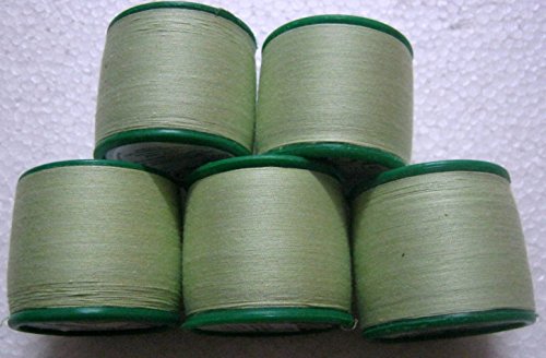 5 Spule x 300 m Organica Bio Baumwolle Augenbrauen-Faden – Indien - Image 3