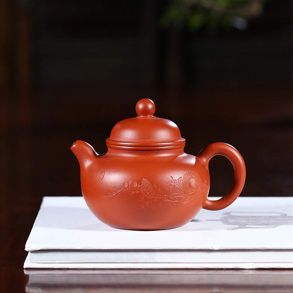 ZKS-KS teapot ore Zhuni Hand-Squirrels Drop-Ball Masters Fanze Hong Gongfu Tea teapot