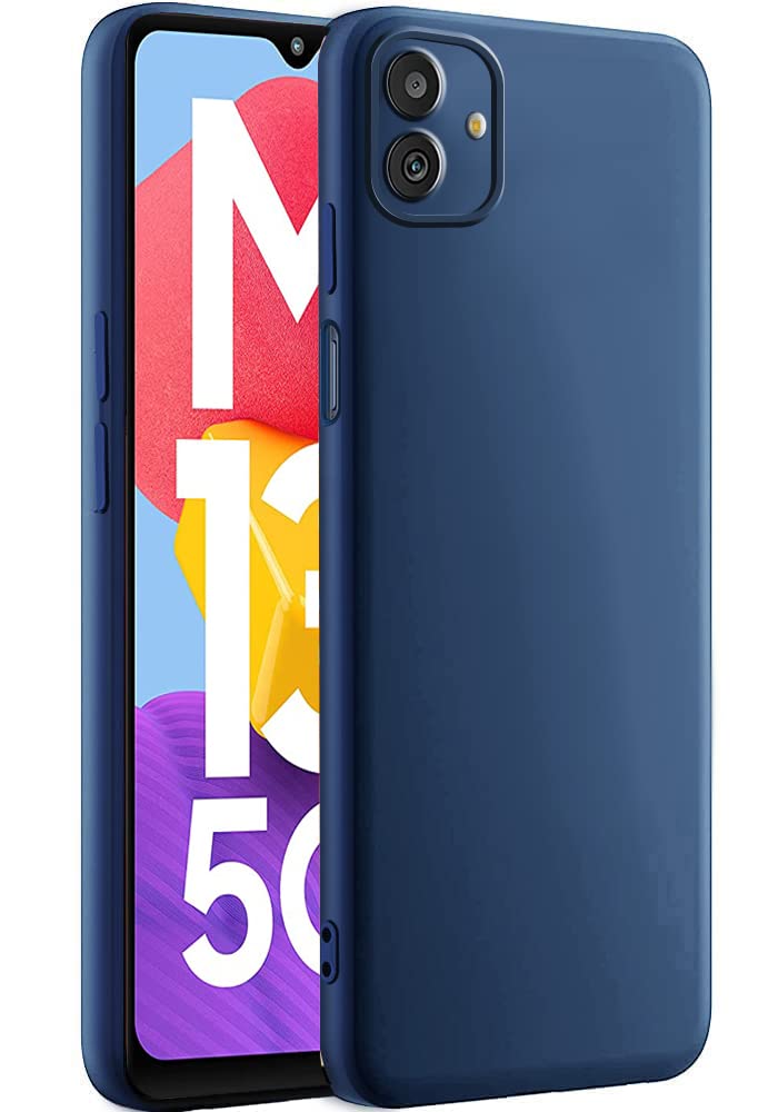 CROMBIE Mobile Back Cover Camera Protection Case Soft Silicon Protective Cover Designed for Samsung Galaxy M13 5G (Blue) (B0B7RPGV46) Amazon Price History, Amazon Price Tracker