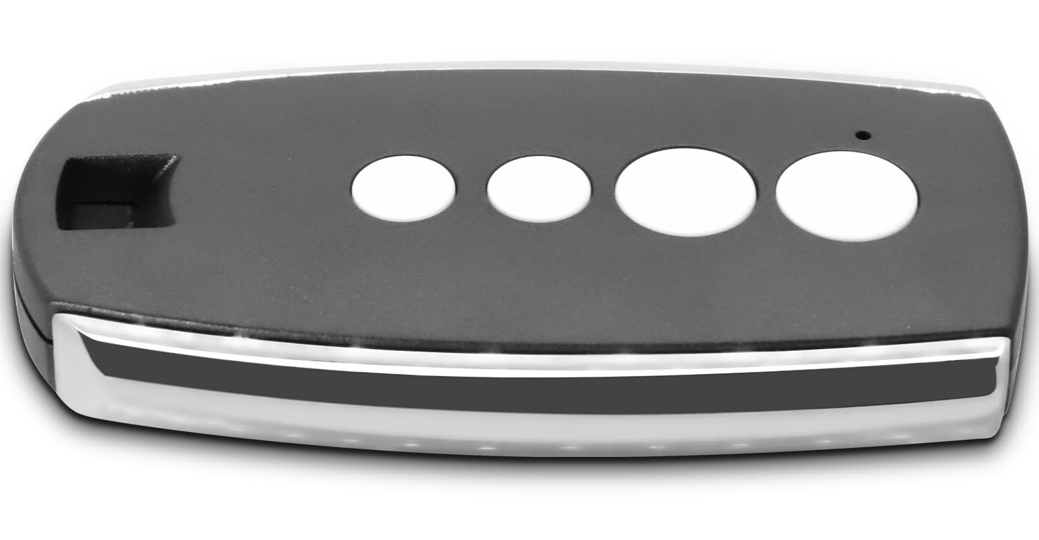 Apri porta garage 433,92 MHz Hansender, 2 porte da garage telecomando duplicato, compatibile con telecomando King Gates Stylo 4K, 4 canali