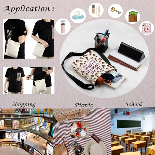 Image of MNIGIU Musical Inspired Gift Musical Crossbody Bag Musical Merch For Musical Lover