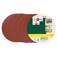 BOSCH 2607019497 Sanding Sheet Set For Random Orbit Sanders (25 Pcs - View #9