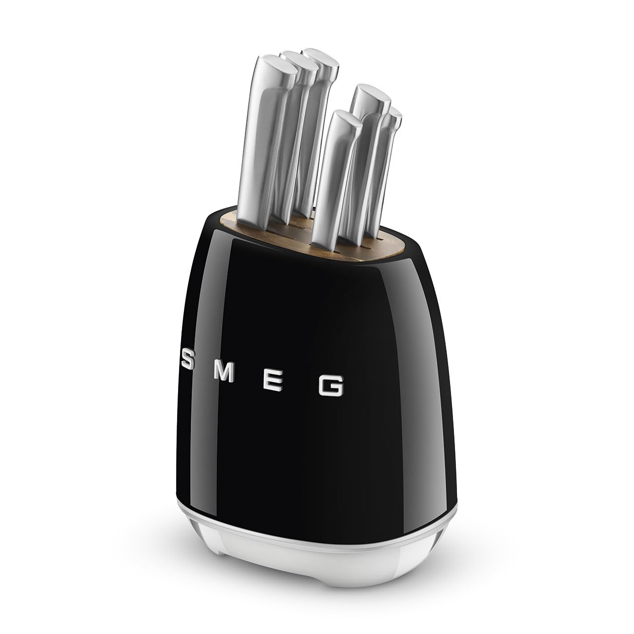 SMEG KBSF02BL, Bloque de cuchillos 50's Style, Black
