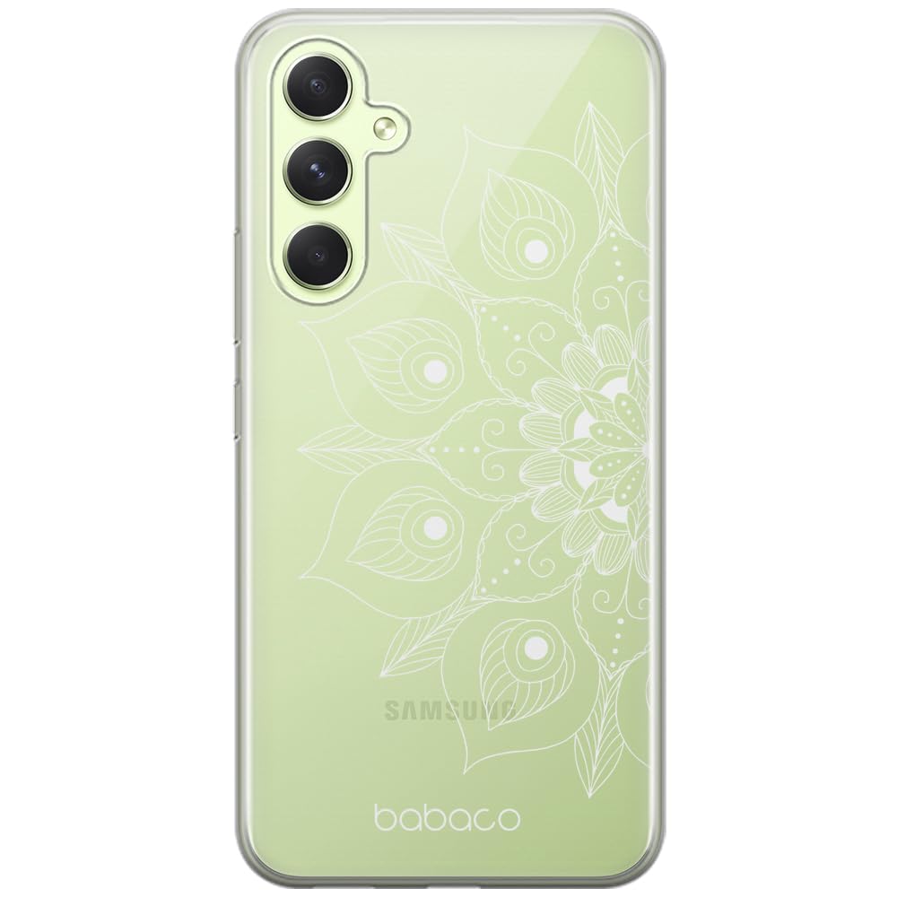Babaco ERT GROUP mobile phone case for Samsung A54 5G original and officially Licensed pattern Mandalas 002 optimally adapted to the shape of the mobile phone, case made of TPU
