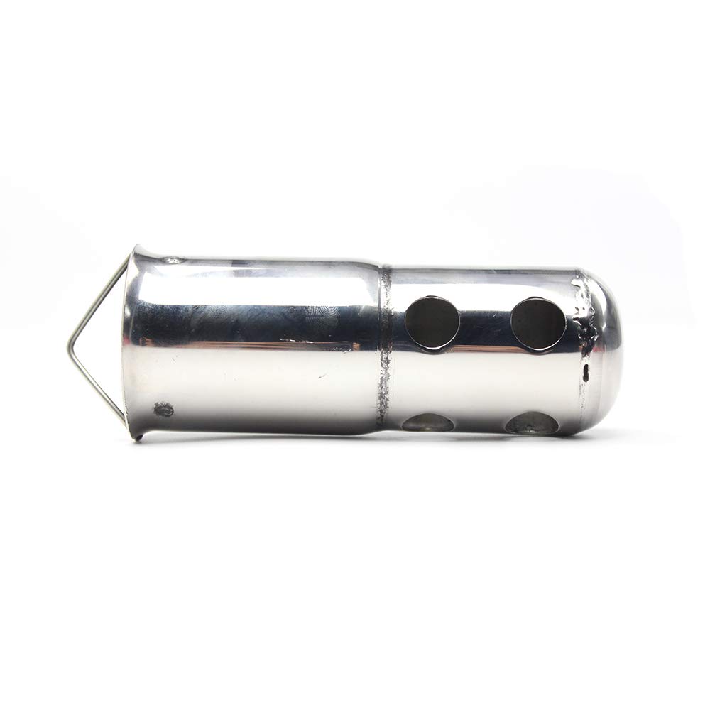 Silenziatore Performance Motocicletta Marmitta Moto Universale Con DB Killer - Per Tubi 38-51mm, Fibra Di Carbonio Marmitta Moto 38-51mm - 6
