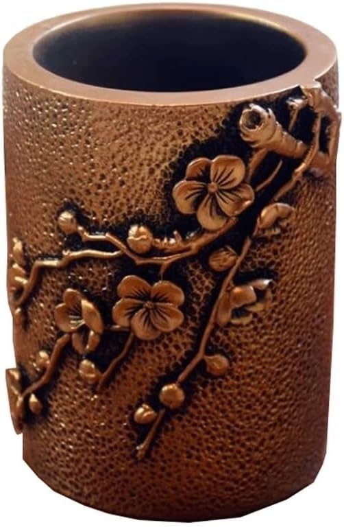 Portalápices vintage grande para estudio, escritorio, oficina, decoración de manualidades, regalos