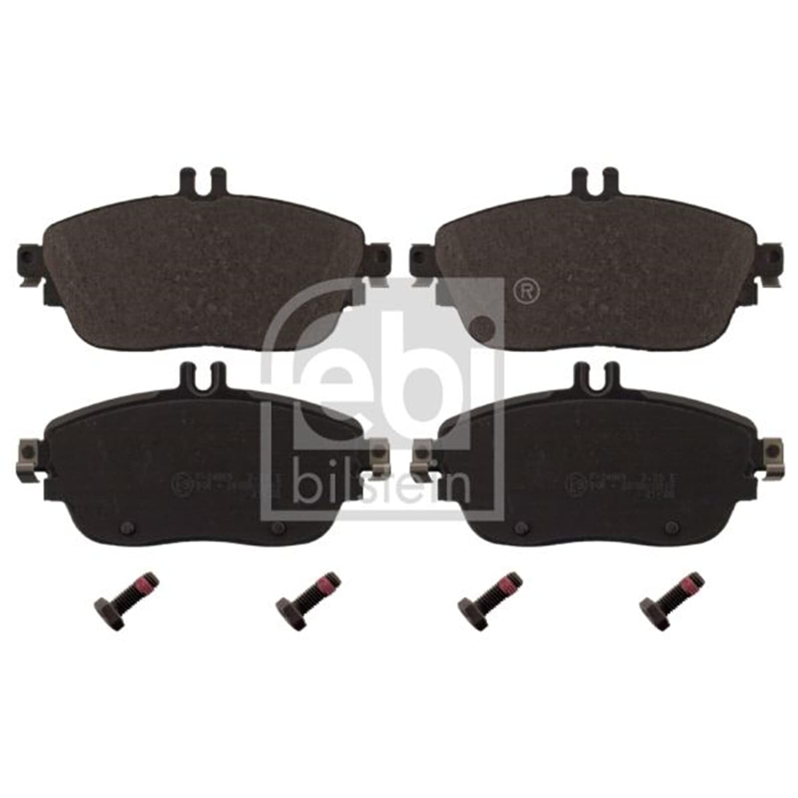 Febi Bremsscheiben + Beläge vorne | 44188 + 16870 + 19186 Kompatibel mit A-Klasse (W176),B-Klasse Sports Tourer (W246, W242)