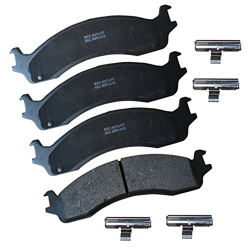 Image of Bendix Premium SBC655 Ceramic Front Brake Pads for Select Models Dodge B2500,B3500,Ram 2500 Van,3500 Ford E-150,E-250,E-250 Econoline,E-350 Club Wagon,Econoline Super Duty,E-450 F-250,HD,F-350,P-350