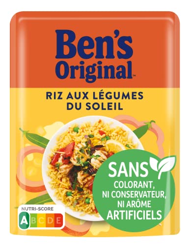 BEN'S ORIGINAL Arroz con verduras del sol, 2 minutos – 220 g