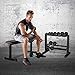 CAP Barbell 150-lb Hex Dumbbell Weight Set with Horizontal Rack