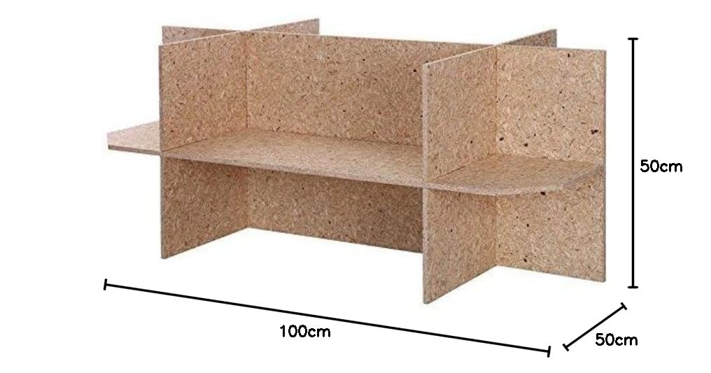 REPITERRA Unterschrank für Holzterrarien, Untergestell Terrarium, Terrariumschrank 100x50x50cm