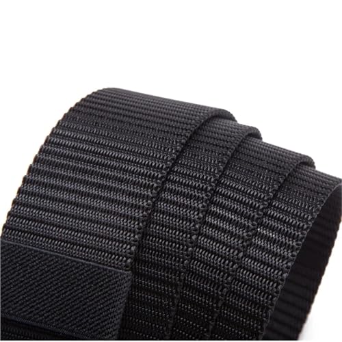 Belts for Men 2pcs Men's Belt Automatic Buckle Nylon Belt Male Belt Mens Canvas Belts Leisure Men's Belt(Green)2