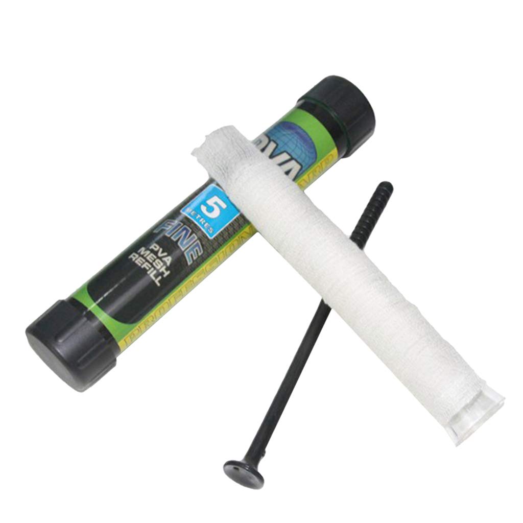 Lot de 5 sacs de recharge universels en maille PVA pour pêche à la carpe 25 mm