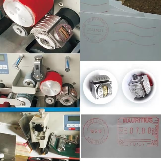 Image of GDNG Automatic Postal Stamping Postmark Franking Cancelling Machine