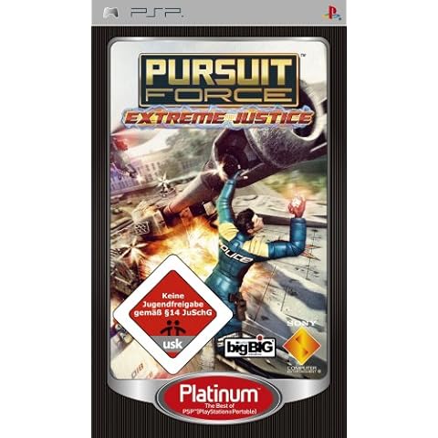 Pursuit Force: Justice extrême - Platine Cover