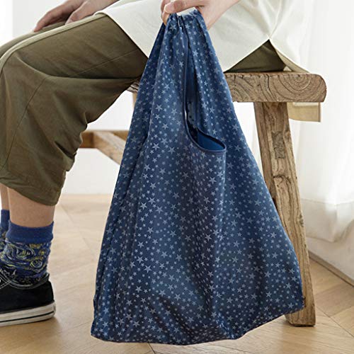 Bolsa de supermercado grande reutilizável 3X da menolana à prova d'água leve