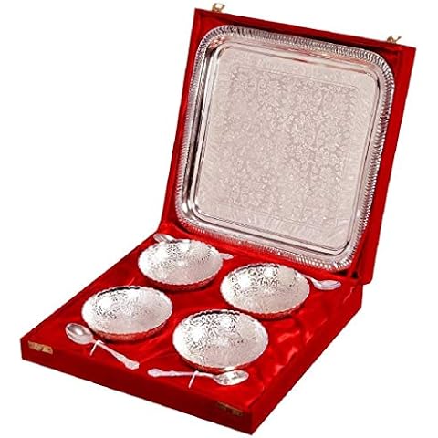 SWAY Home Decor Floral Dessert Bowl Set Cover