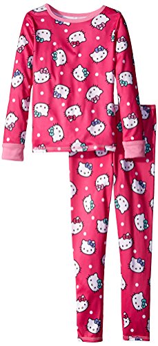 Cuddl Duds Hello Kitty Toddler Girls' Essential Long Underwear Set