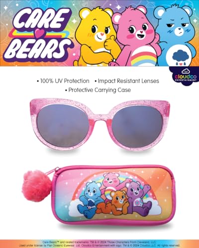 Care Bears Girls Sunglasses With Case (Light Pink)3