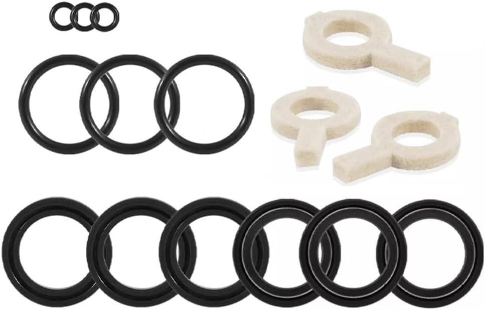 30623 Seal Kit Replacement Fit For Cat Pump Model 30 31 34 35 310 340 350 310B 310S 310W 340S 340B 340W 350 350S 350B 350W Models, 5 Frame Plunger Pumps 6PACK