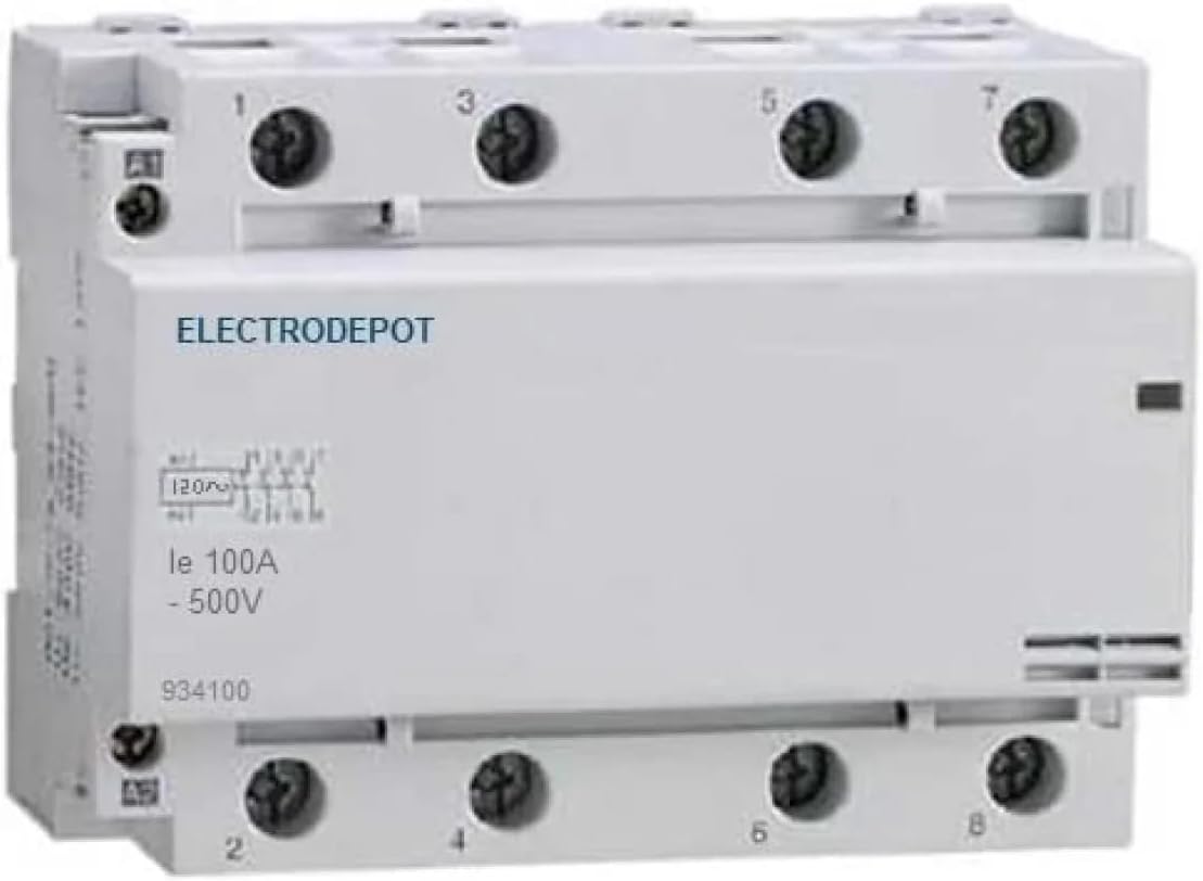 60Amp Contactor Normally Closed NC 60A, 4 Pole 120V Coil, 110v Lighting, Power, Switching