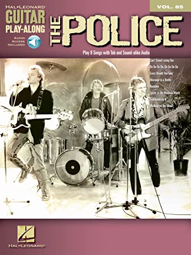 The Police Guitar Play-Along Volume 85 Songbook