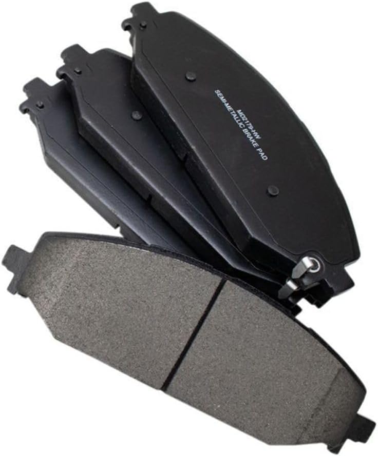 Teryicar Front SemiMetallic Brake Pad Set for Ram 1500 3