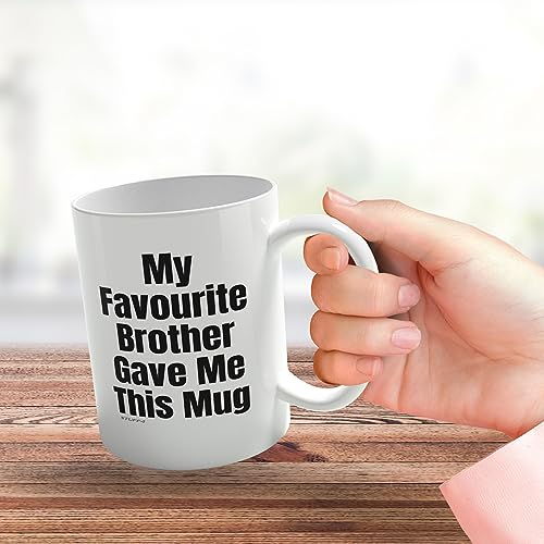 Humorous Sister Birthday Mug - Best Brother Gift - 11oz Ceramic - Image 3