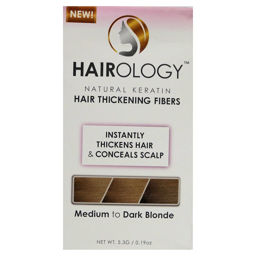 Hair Building Thickening Fibers, Blonde, 0.2 Ounce, Medium to Dark Blonde